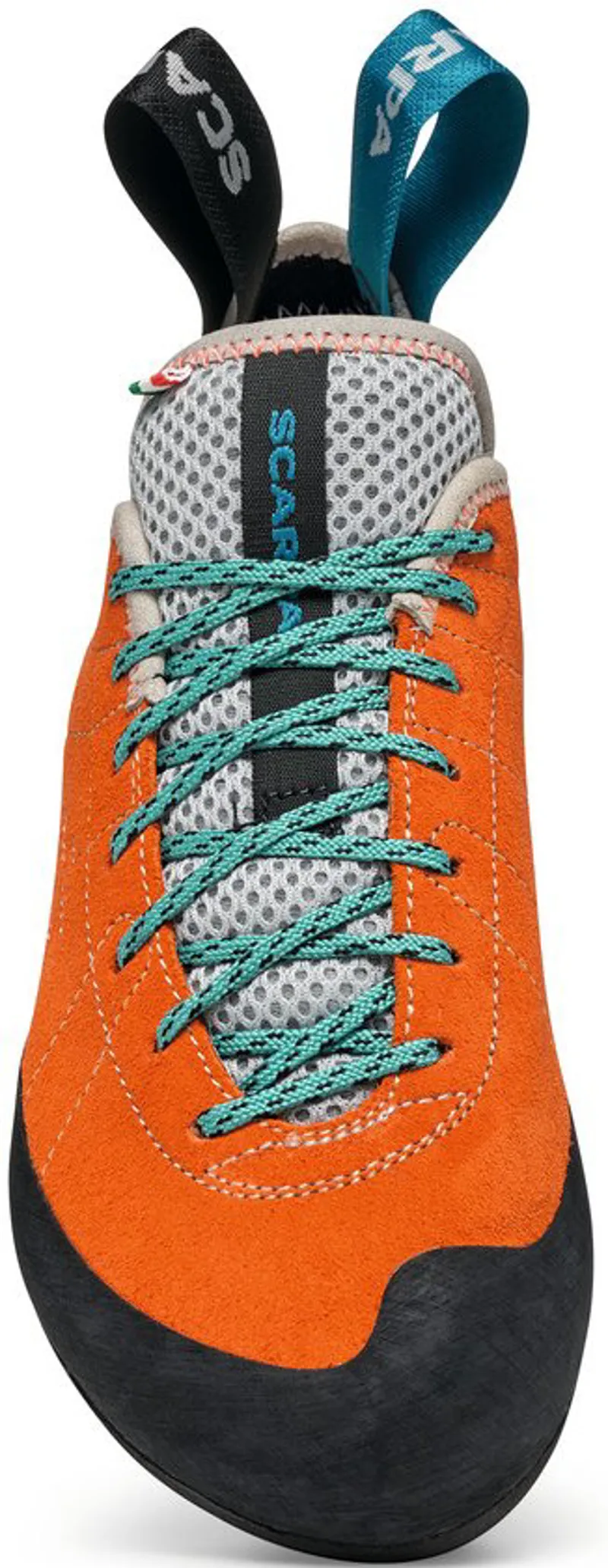 Scarpa Womens Helix Climbing Shoes - Mandarin-Red-2